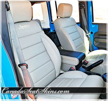 Jeep Wrangler White Leather Package - canadaseatskins.com #leather # ...