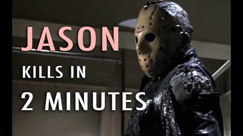 Jason Voorhees Kills in 2 Minutes - YouTube