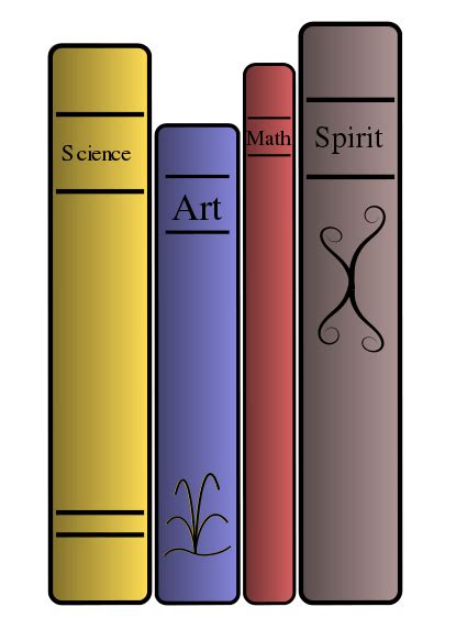 standing books png - Clip Art Library