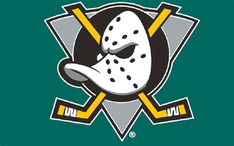 Anahiem Mighty Ducks 1997 | Anaheim ducks, Duck logo, Anaheim