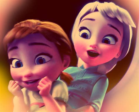 Childhood Days - Elsa and Anna Photo (37195284) - Fanpop