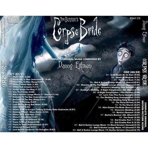 Corpse Bride (Original Soundtrack) (CD1) - Danny Elfman mp3 buy, full ...