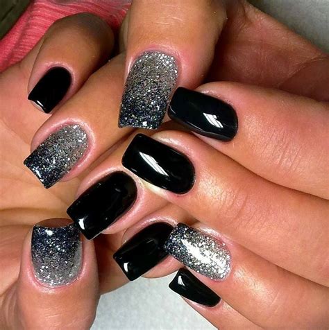 Black Nail Polish | Nail polish, Sns nails designs, Black nail polish