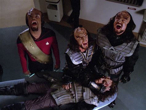 star trek tng - What's the chronology of Worf's coif? - Science Fiction & Fantasy Stack Exchange