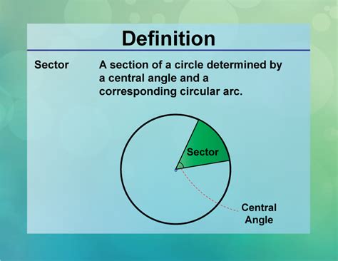 Definition--Circle Concepts--Sector | Media4Math