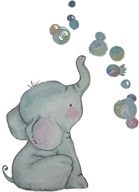 Pin by Dani on Painting pottery | Baby cartoon, Cartoon, Baby elephant