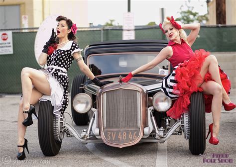 Tonya Kay's Pinup Pole Show » Classic Car Show and Pinup Models