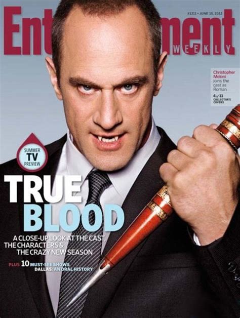 These Are Their Stories: Chris Meloni on Entertainment Weekly Cover for “True Blood”