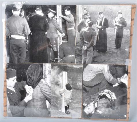 AS Photos of EXECUTION OF NAZI GEN. ANTON DOSTLER