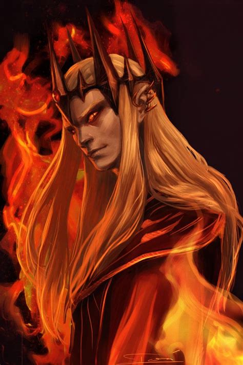 The greatest of all servants of Morgoth. More Second Age Sauron! I ...