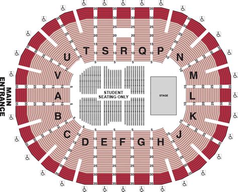 Seating Charts | Viejas Arena