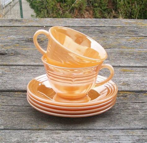 Fire King Peach Lustre Ware Vintage Coffee, Vintage Love, Vintage China ...