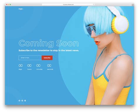 20 Best Responsive Coming Soon Page Templates 2024 - Colorlib