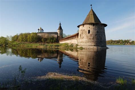 The Pskov Kremlin. Russia stock photo. Image of district - 9819924