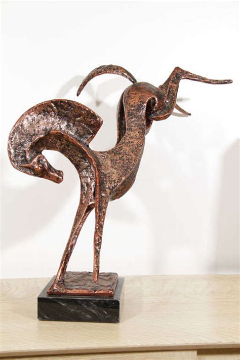 Modernist Horse Sculpture by Curtis Jere For Sale at 1stDibs