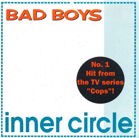 Inner Circle - Bad Boys (1990, Vinyl) | Discogs