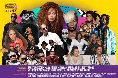 Essence Festival Announces Night-by-Night Lineup For Annual Installment