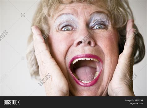 Screaming Senior Woman Image & Photo (Free Trial) | Bigstock