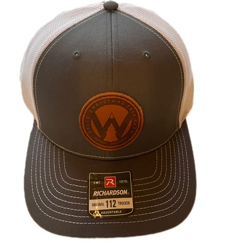 Leather Patch Hat | Wells Christmas Tree Farm