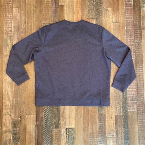 32 Degrees Men's Crewneck Sweatshirt Blue size... - Depop