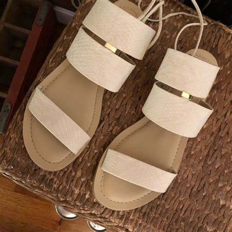 Cato | Shoes | Nwt Cream Cato Sandals | Poshmark