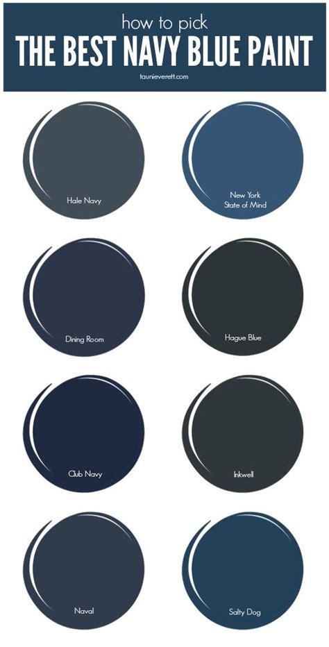 The Best Navy Blue Paint for Your Home | Tauni Everett in 2023 | Dining room blue, Blue accent ...