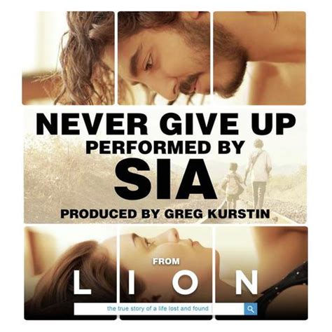 Never Give Up - Song Download from Never Give Up (From "Lion ...