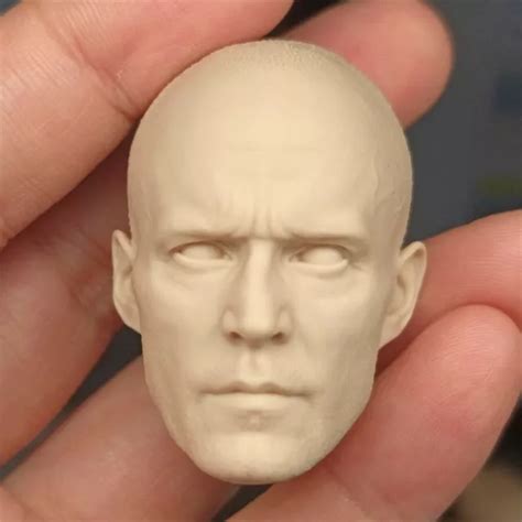 DIY 1:6 MECHANIC Jason Statham Head Sculpt For 12inch Male Soldier ...