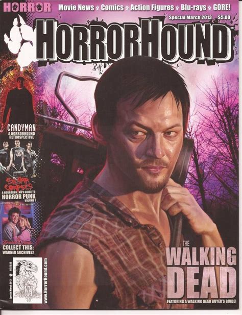 TWD HorrorHound Magazine Famous Monsters, Fear The Walking Dead, Twd, Horror Movies, Magazines ...