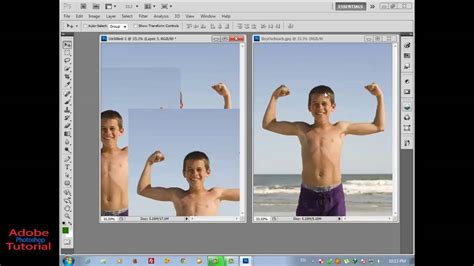 How to use Move tool tutorial videos | adobe photoshop CS5 - YouTube