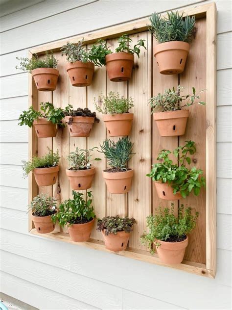 21 Best DIY Vertical Herb Garden Ideas for 2023