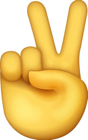 Victory Emoji [Free Download IOS Emojis] | Hand emoji, Ios emoji, Emoji