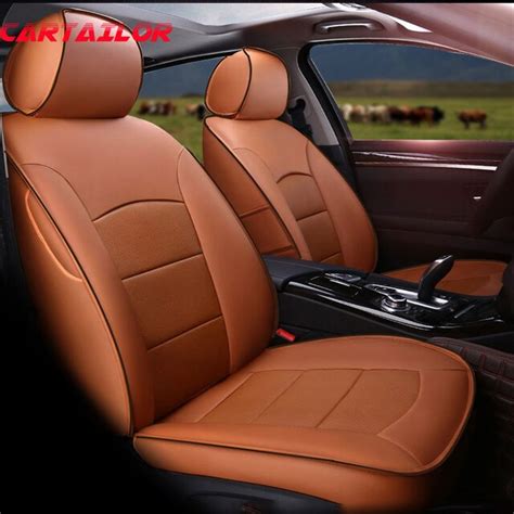 CARTAILOR Leatherette & Leather Car Seat Cover for VW Volkswagen Atlas Seat Covers & Accessories ...