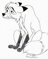 Fox And The Hound Coloring Pages To Print  Home sketch template