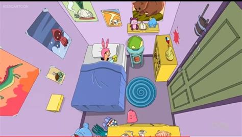 Louise Belcher bedroom in 2021 | Bobs burgers louise, Bobs burgers, Tina belcher