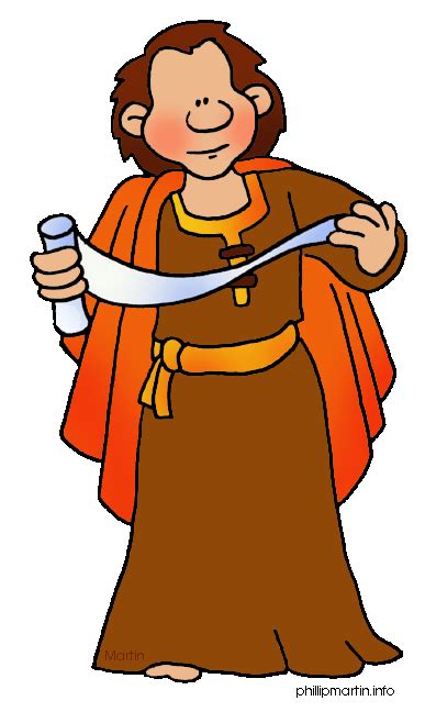 Prophet Bible Characters Clip Art