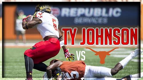 Ty Johnson Highlights vs Texas // 12 Carries for 132 Yards, 1 TD // 9. ...