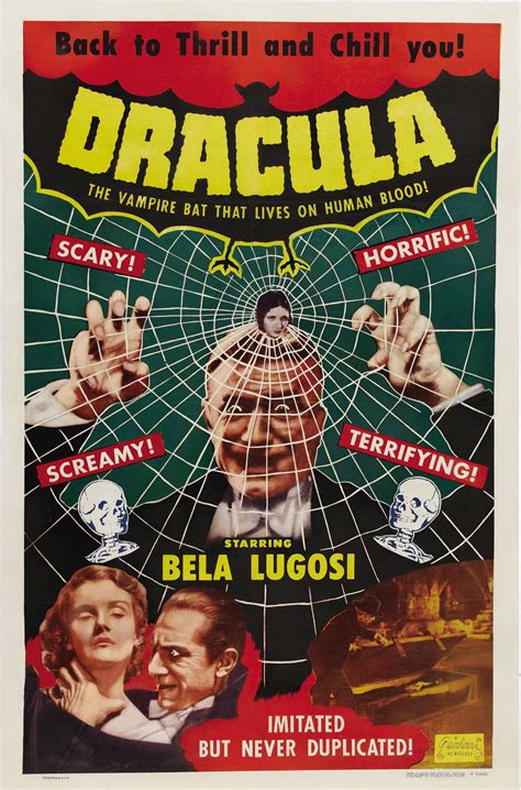 Vintage Dracula Poster, 1931