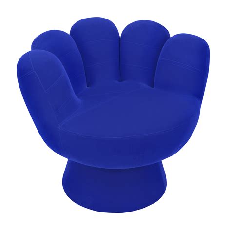 Lumisource Mitt Chair Regular Size Blue
