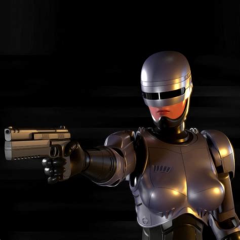 3D model robocop woman - TurboSquid 1385210