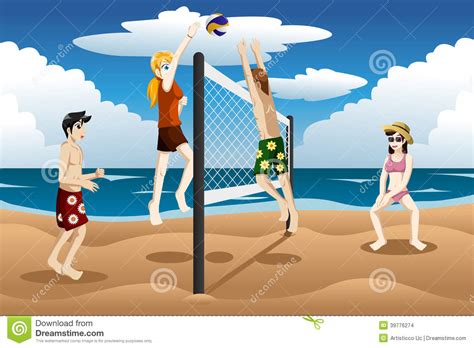 Beach Volleyball Clipart & Look At Clip Art Images - ClipartLook