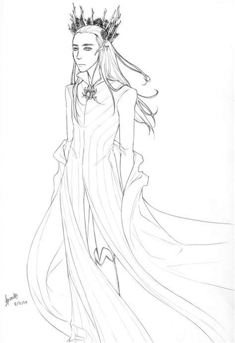 Le Beautiful Elvenking Thranduil by NKumiko on DeviantArt