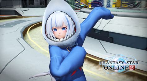 PSO2 Character Creation - Gawr Gura