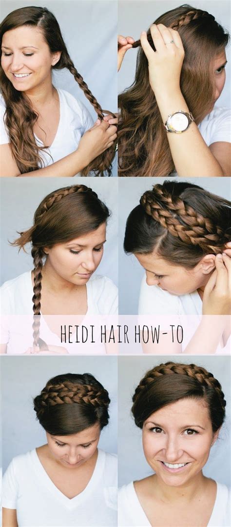 BEAUTY & THE BEARD: HAIR WEEK : HEIDI HAIR HOW TO (aka princess leia braids) | Princess leia ...