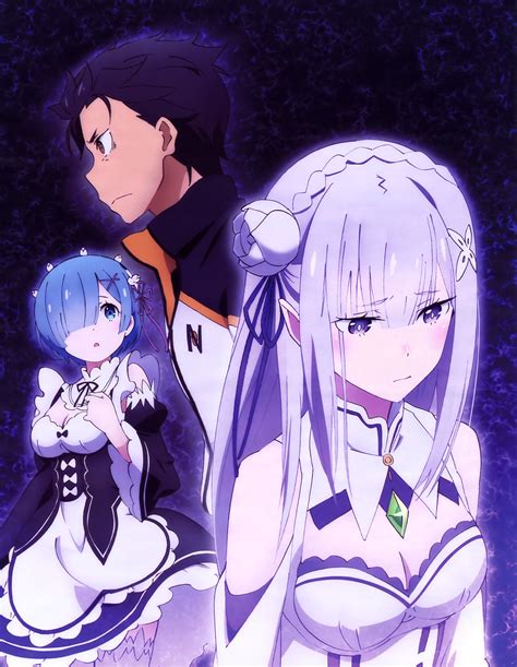 Subaru, Rem, Emilia - Re:Zero Photo (39761423) - Fanpop