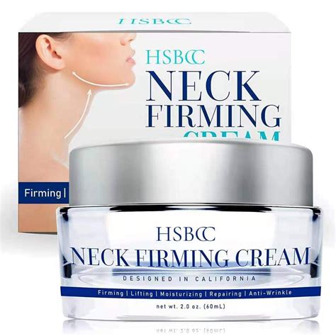 HSBCC Neck Firming Cream with Peptides,Neck Cream,Neck Moisturizer ...