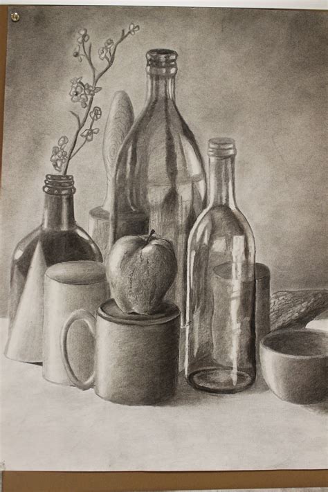 Easy Still Life Pencil Shading