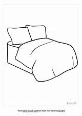 Free Blanket Coloring Page  Printables Kidadl sketch template