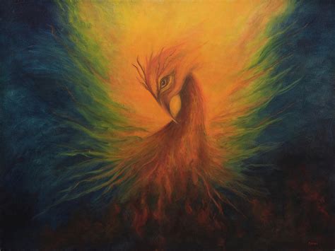 Firebird Painting by Marina Petro - Fine Art America