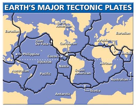 The Earth’s outer shell, the lithosphere, is broken up into 'plates ...